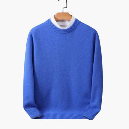 Geometrisch Gemusterter Pullover für Herren