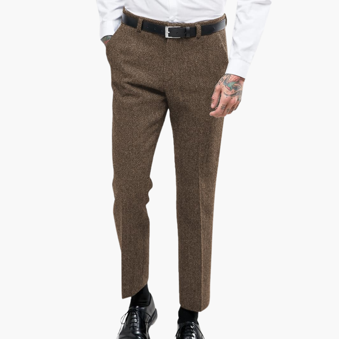 Vintage Slim Fit Hose für Herren