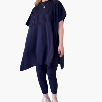 Langarm Strick-Zweiteiler für Damen