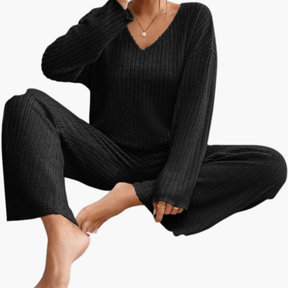Zweiteiliges Strickset für Damen