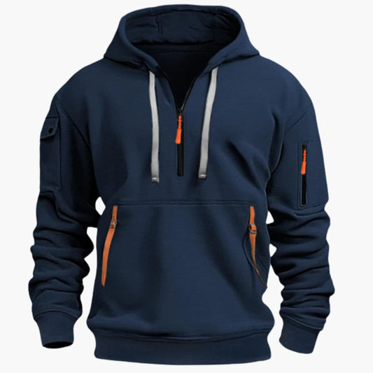 Herren-Kapuzenpullover mit Kordelzug