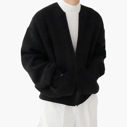 Gestrickte Strickjacke für Herren