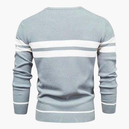 Bastian | Herrenpullover mit Streifen