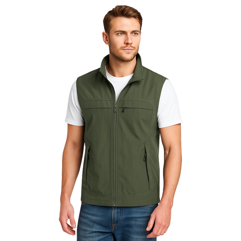 Kerenzo – Utility Reißverschluss-Gilet
