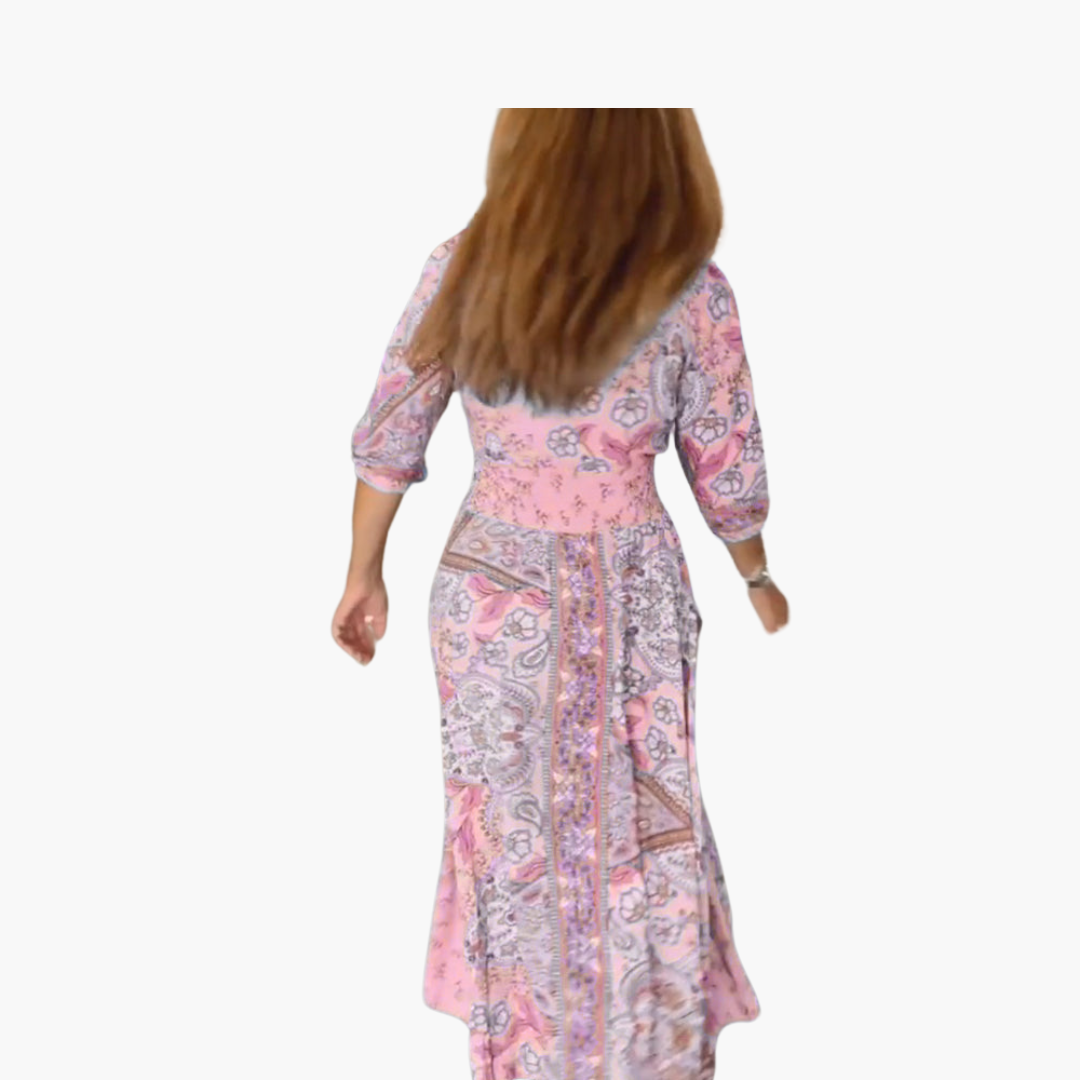 Boho Pattern Maxi Kleid für Damen
