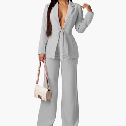 Blazer Hose Zweiteiler für Damen