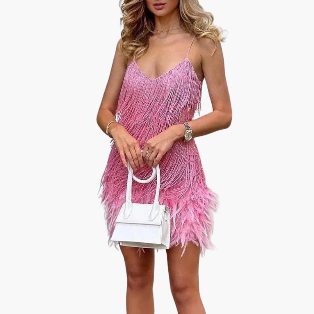 Pailletten Cocktailkleid für Damen