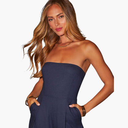 Ärmelloser Jumpsuit für Damen