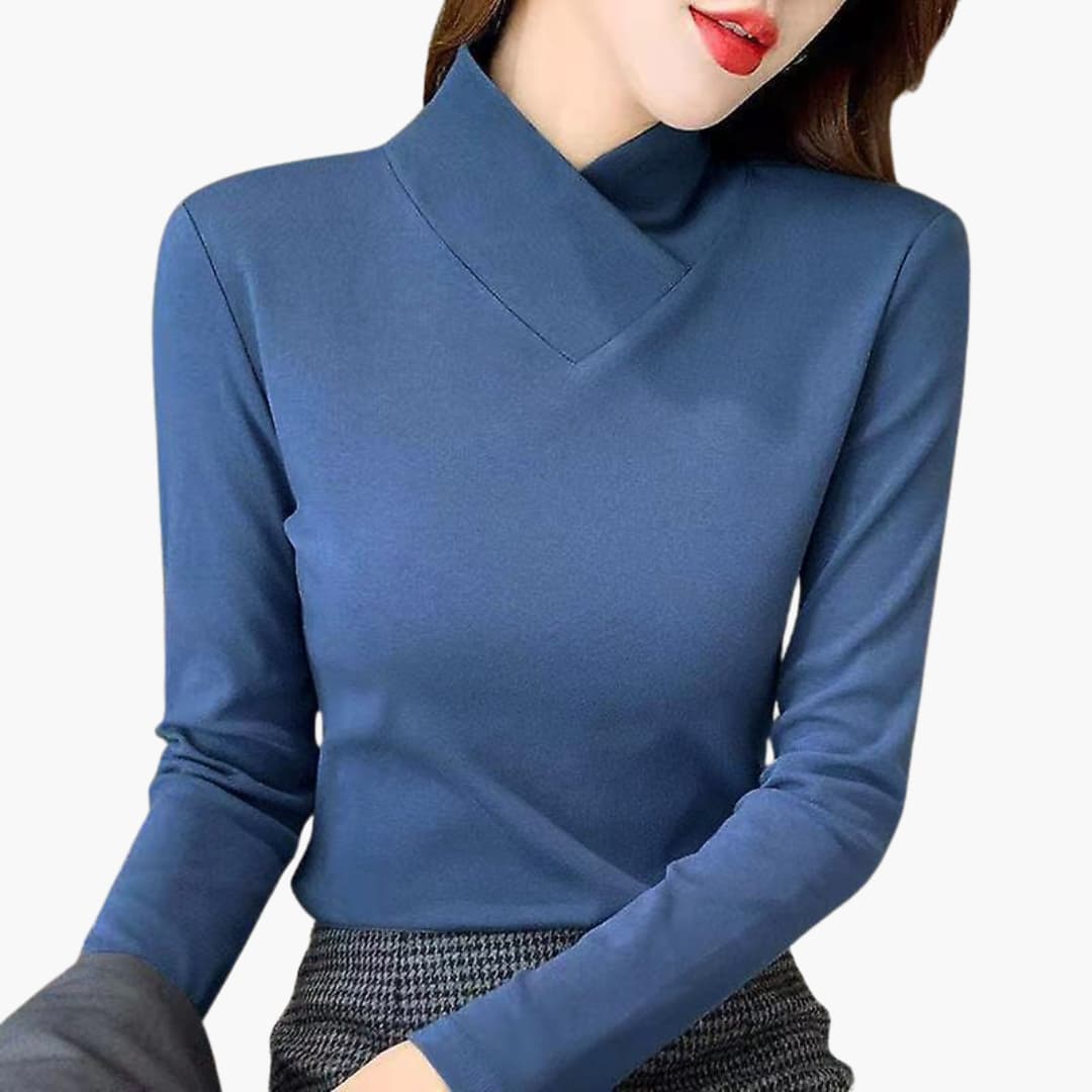 Rollkragen Pullover für Damen