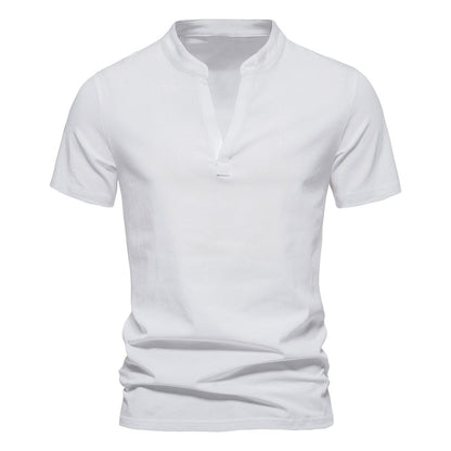 V-Ausschnitt T-Shirt für Herren