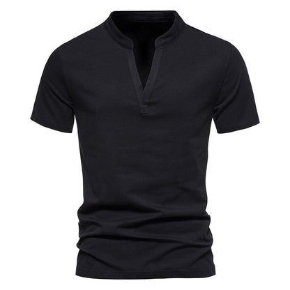 V-Ausschnitt T-Shirt für Herren