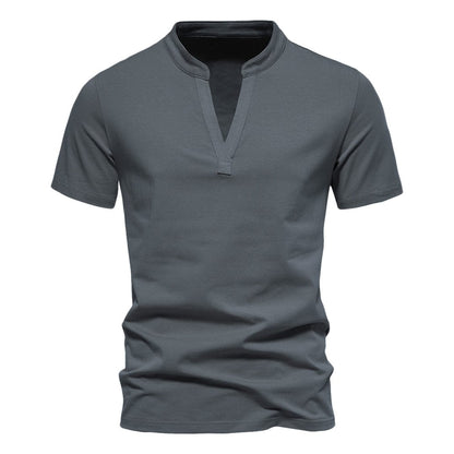 V-Ausschnitt T-Shirt für Herren