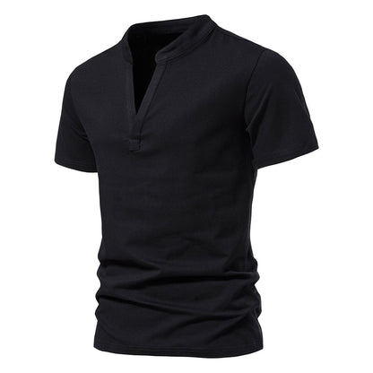 V-Ausschnitt T-Shirt für Herren