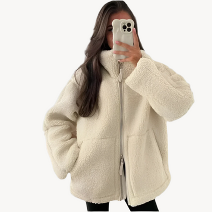 Plüschfleece Jacket für Damen