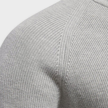 Halb-Zip Strickpullover für Herren