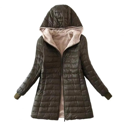 Gefütterte Winterjacke für Damen