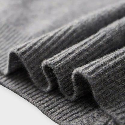 Halb-Zip Winterpullover für Herren