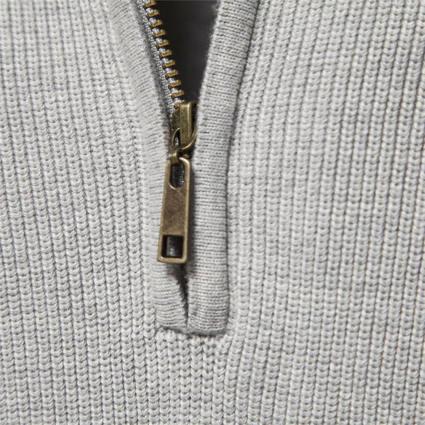 Halb-Zip Strickpullover für Herren