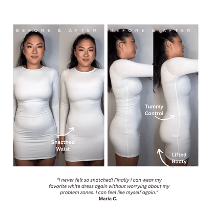 Rundhals Bodysuit für Damen