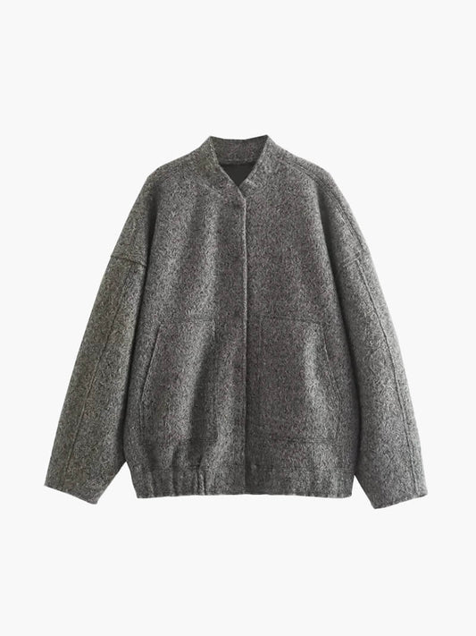 Woll Bomberjacke für Damen