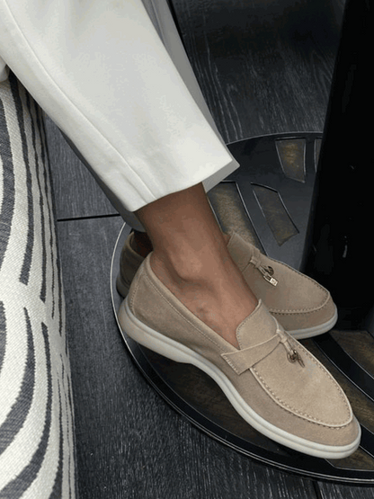 Wildleder Loafer für Damen