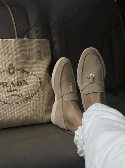 Wildleder Loafer für Damen