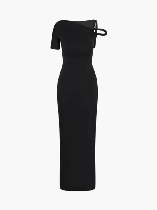 Asymmetrisches Maxikleid für Damen