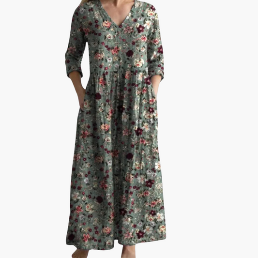 Fließender Boho Sommerkleid für Damen