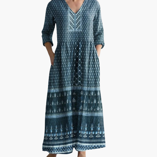 Lockeres Sommer Maxikleid für Damen