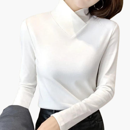 Rollkragen Pullover für Damen
