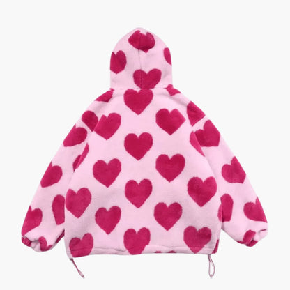 Herzförmige Freizeitjacket für Damen