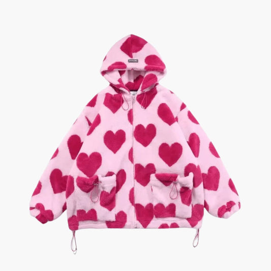 Herzförmige Freizeitjacket für Damen