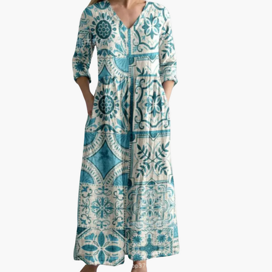 Maxi Kleid Boho Stil für Damen