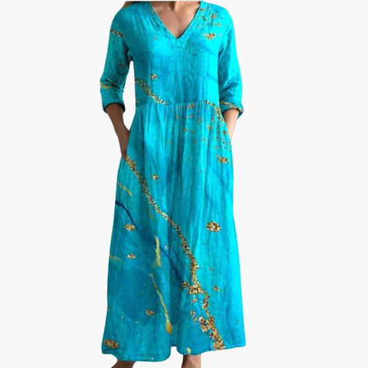 Boho Maxi Kleid für Damen