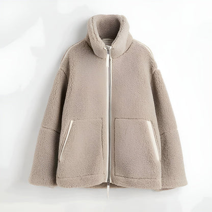 Plüschfleece Jacket für Damen