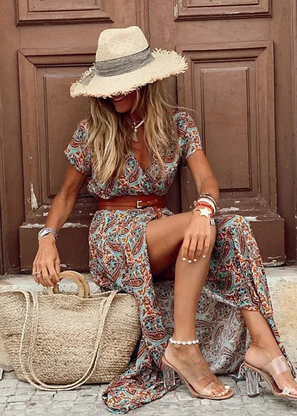 ZAYA | Boho Maxikleid