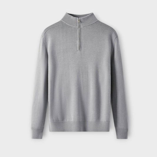 Halb-Zip Strickpullover für Herren