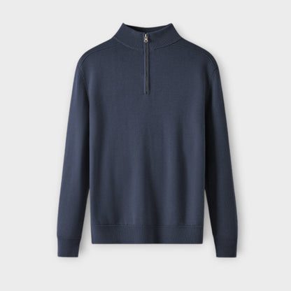 Halb-Zip Strickpullover für Herren